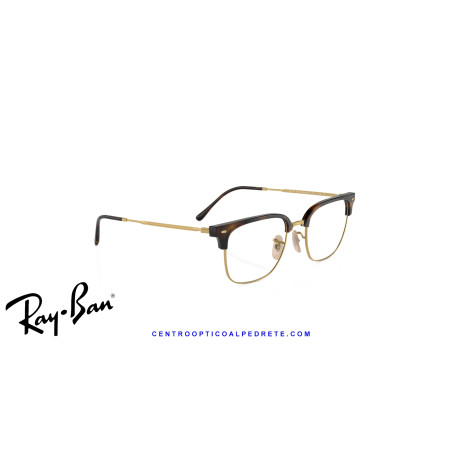 Ray-Ban New ClubMaster Havana On Gold  | Ray-Ban en Centro Óptico Alpedrete