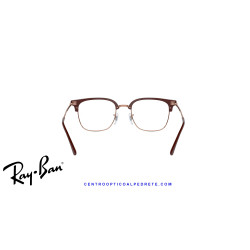 Ray-Ban New ClubMaster Bordeaux On Rose Gold  | Ray-Ban en Centro Óptico Alpedre