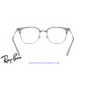 Ray-Ban New ClubMaster Grey On Gunmetal  | Ray-Ban at Centro Óptico Alpedrete