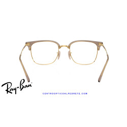 Ray-Ban New ClubMaster Beige On Gold  | Ray-Ban en Centro Óptico Alpedrete