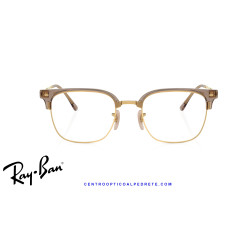 Ray-Ban New ClubMaster Beige On Gold  | Ray-Ban en Centro Óptico Alpedrete