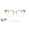 Ray-Ban New ClubMaster Beige On Gold  | Ray-Ban en Centro Óptico Alpedrete