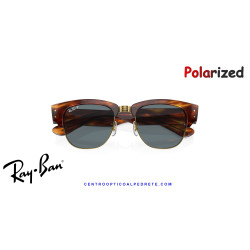 Gafas de sol Ray-Ban Mega ClubMaster Striped Havana | Óptica en Madrid