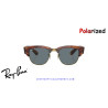 Gafas de sol Ray-Ban Mega ClubMaster Striped Havana | Óptica en Madrid
