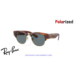 Gafas de sol Ray-Ban Mega ClubMaster Striped Havana | Óptica en Madrid