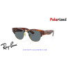 Gafas de sol Ray-Ban Mega ClubMaster Striped Havana | Óptica en Madrid
