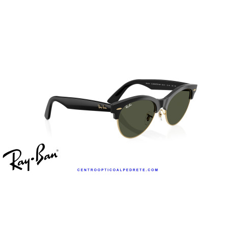 Gafas de sol Ray-Ban ClubMaster Way Black On Gold | Garantía europea 2 años