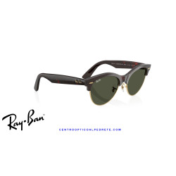 Ray-Ban ClubMaster Way Red Havana On Gold | Ray-Ban en Centro Óptico Alp