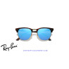 Gafas de sol Ray-Ban Clubmaster Havana On Gold | Blue Flash Originales