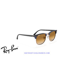Ray-Ban CLUBMASTER Brown & Blue | Ray-Ban en Centro Óptico Alpedrete
