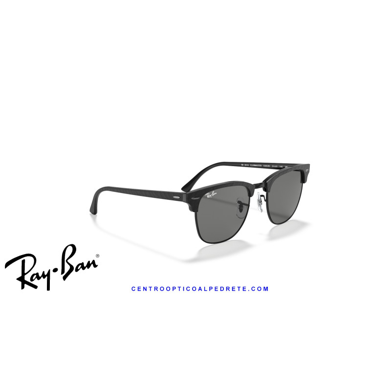 Gafas de sol Ray-Ban Clubmaster Black | Dark Grey | Distribuidor Oficial