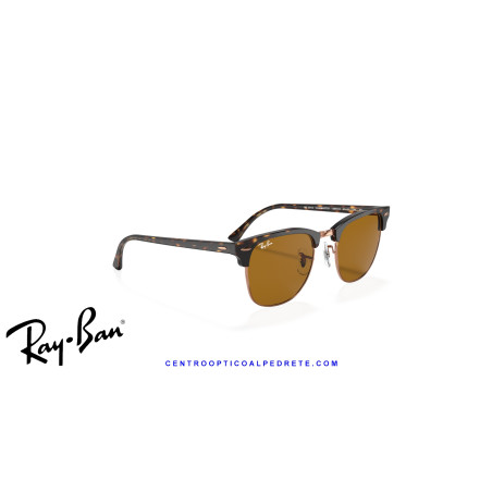 Gafas de sol Ray-Ban Clubmaster Havana | B-15 Brown | Distribuidor Oficial