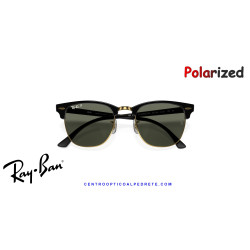 Gafas de sol Ray-Ban CLUBMASTER Black & Gold | Garantía europea 2 años