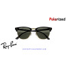 Gafas de sol Ray-Ban CLUBMASTER Black & Gold | Garantía europea 2 años