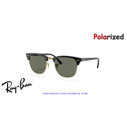 Gafas de sol Ray-Ban CLUBMASTER Black & Gold | Garantía europea 2 años