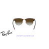 Gafas de sol Ray-Ban Clubmaster Red Havana | Green Gradient Flash Originales