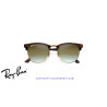Gafas de sol Ray-Ban Clubmaster Red Havana | Green Gradient Flash Originales