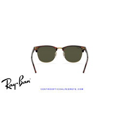 Gafas de sol Ray-Ban Clubmaster Tortoise On Gold | G-15 Green Originales