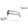 Gafas de sol Ray-Ban ClubMaster Metal Black con lentes G-15 Green Polarized
