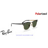 Ray-Ban ClubMaster Metal Black On Gold Sunglasses | Genuine Ray-Ban