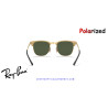 Ray-Ban ClubMaster Metal Black On Gold Sunglasses | Genuine Ray-Ban