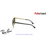 Ray-Ban ClubMaster Metal Black On Gold Sunglasses | Genuine Ray-Ban