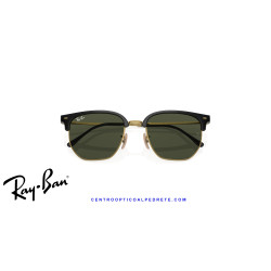 Gafas de sol Ray-Ban New ClubMaster Black On Gold | Garantía europea 2 años