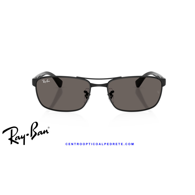 0RB3778 002/B1 Black Dark Grey Metal | Ray-Ban at Centro Óptico Alpedrete