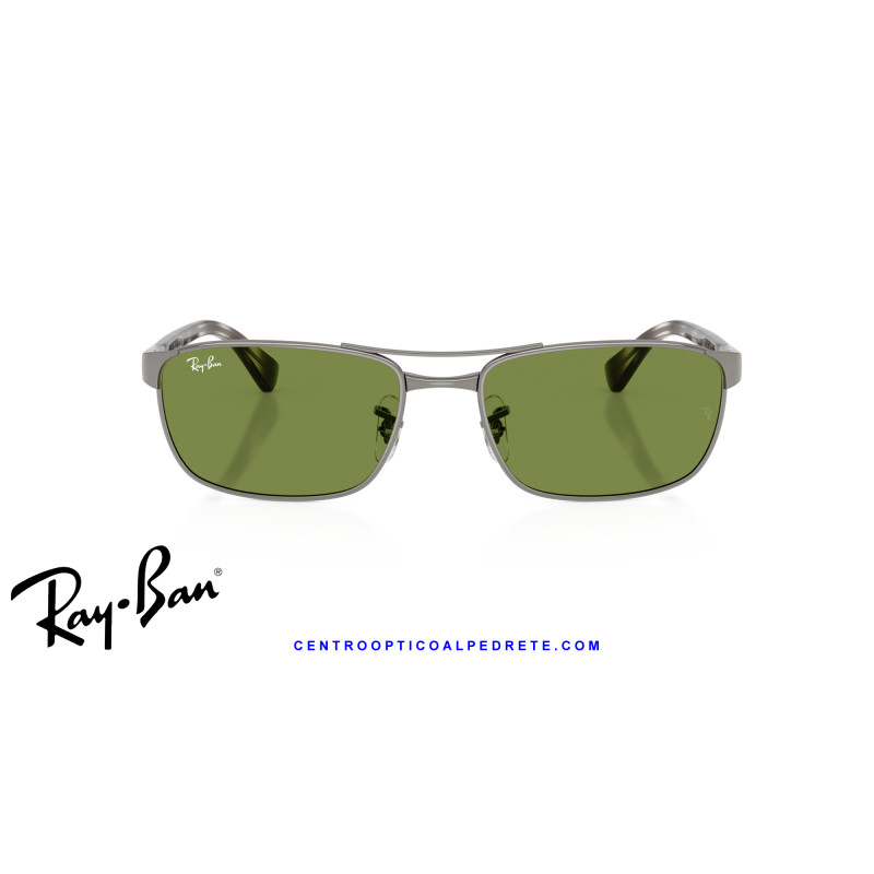 0RB3778 004/4E Gunmetal Green Metal | Ray-Ban en Centro Óptico Alpedrete