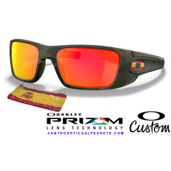 Oakley Fuel Cell Custom Spain Matte Green Camo | COA