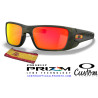 Gafas Oakley Fuel Cell Custom España Matte Green Camo / Prizm Ruby (OO9096-15822