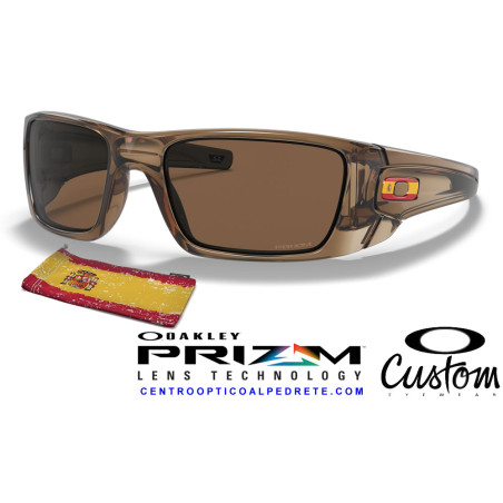 Gafas Oakley Fuel Cell Custom España Polished Brown Smoke / Prizm Bronze (OO9096