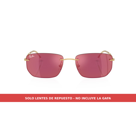 Replacement mirrored violet lenses RB3768 (001/D0) | Centro Óptico Alpedrete
