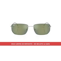 Lentes repuesto Verde Espejado RB3768 (003/6R) | Centro Óptico Alpedrete