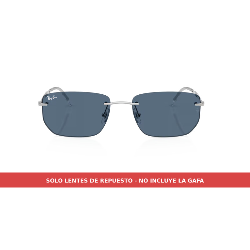 Lentes de repuesto azul oscuro RB3768 (003/80) | Centro Óptico Alpedrete