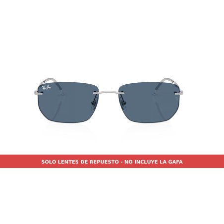 Lentes de repuesto azul oscuro RB3768 (003/80) | Centro Óptico Alpedrete