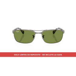 Pair of green Ray-Ban RB3778 lenses (004/4E) | Centro Óptico Alpedrete