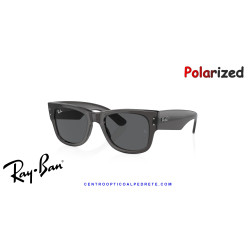 Ray-Ban Mega Wayfarer Transparent Black | Ray-Ban at Centro Óptico Alped