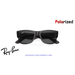 Ray-Ban Mega Wayfarer Transparent Black | Ray-Ban at Centro Óptico Alped