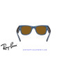 Ray-Ban Mega Wayfarer Transparent Blue | Ray-Ban at Centro Óptico Alpedr