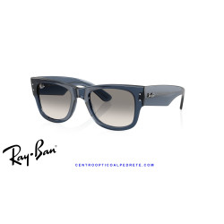 Ray-Ban Mega Wayfarer Transparent Dark Blue | Ray-Ban at Centro Óptico A