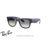 Ray-Ban Mega Wayfarer Transparent Dark Blue | Ray-Ban at Centro Óptico A