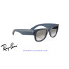 Ray-Ban Mega Wayfarer Transparent Dark Blue | Ray-Ban at Centro Óptico A