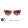 Ray-Ban Mega Wayfarer Transparent Pink | Ray-Ban at Centro Óptico Alpedr