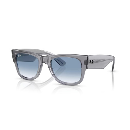Ray-Ban Mega Wayfarer Transparent Grey | Ray-Ban at Centro Óptico Alpedr