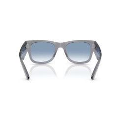 Ray-Ban Mega Wayfarer Transparent Grey | Ray-Ban at Centro Óptico Alpedr