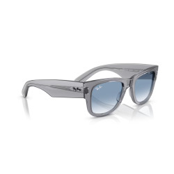 Ray-Ban Mega Wayfarer Transparent Grey | Ray-Ban at Centro Óptico Alpedr