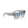 Ray-Ban Mega Wayfarer Transparent Grey | Ray-Ban at Centro Óptico Alpedr