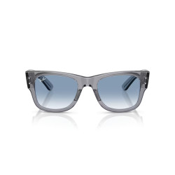 Ray-Ban Mega Wayfarer Transparent Grey | Ray-Ban at Centro Óptico Alpedr