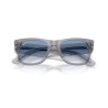 Ray-Ban Mega Wayfarer Transparent Grey | Ray-Ban at Centro Óptico Alpedr